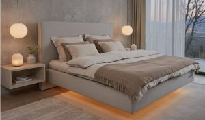 boxspring postelja - prenova spalnice