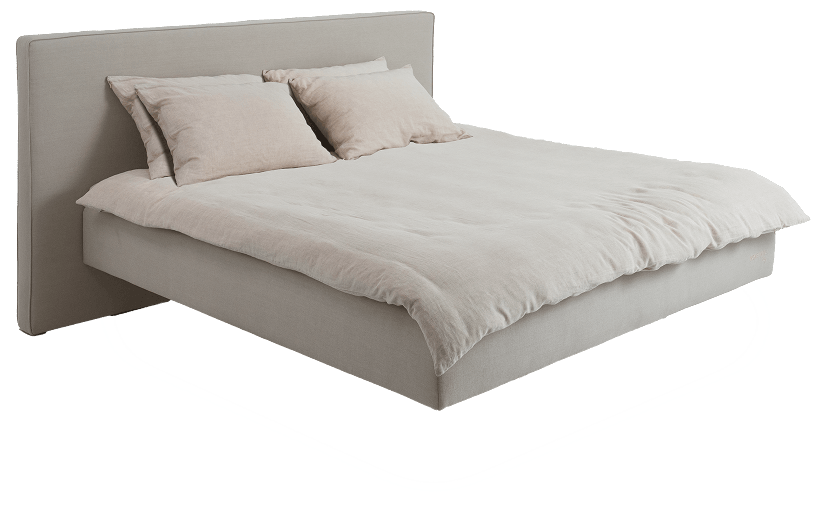 Lebdeča postelja BoxSpring Fly RedDot