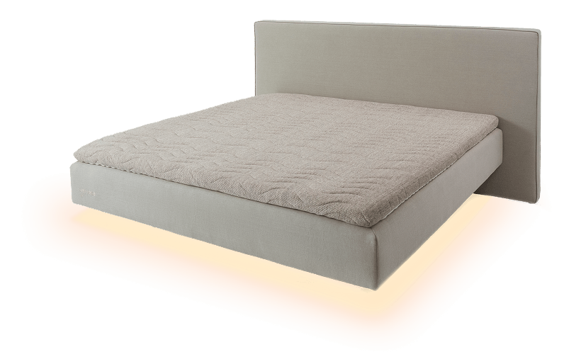 Lebdeča postelja BoxSpring Fly RedDot