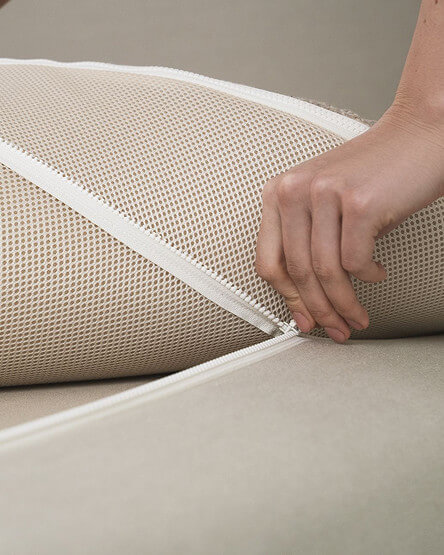 Lebdeča postelja BoxSpring Fly RedDot