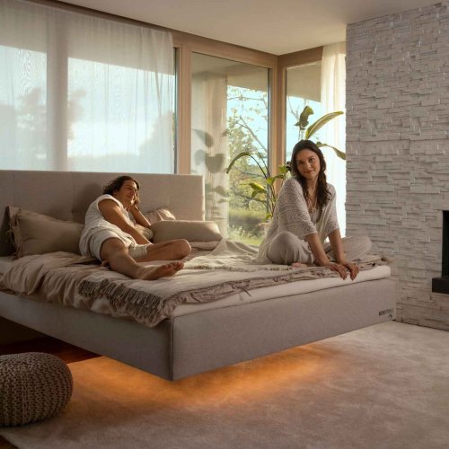 BoxSpring postelja Fly