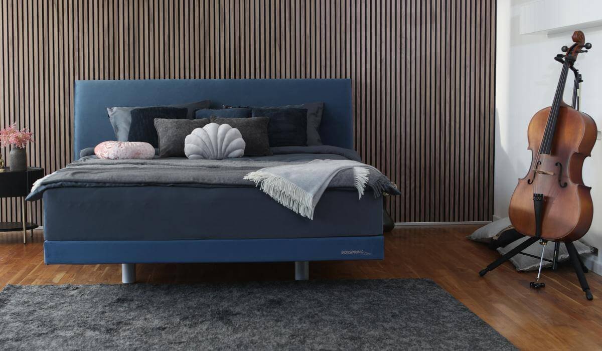 postelja BoxSpring Line moderna postelja